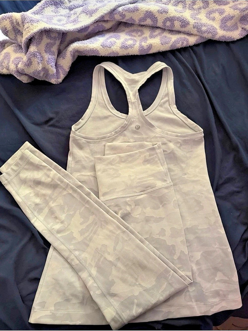 lululemon Align Tank Top and Align High-Rise Pant Set Women's Camo